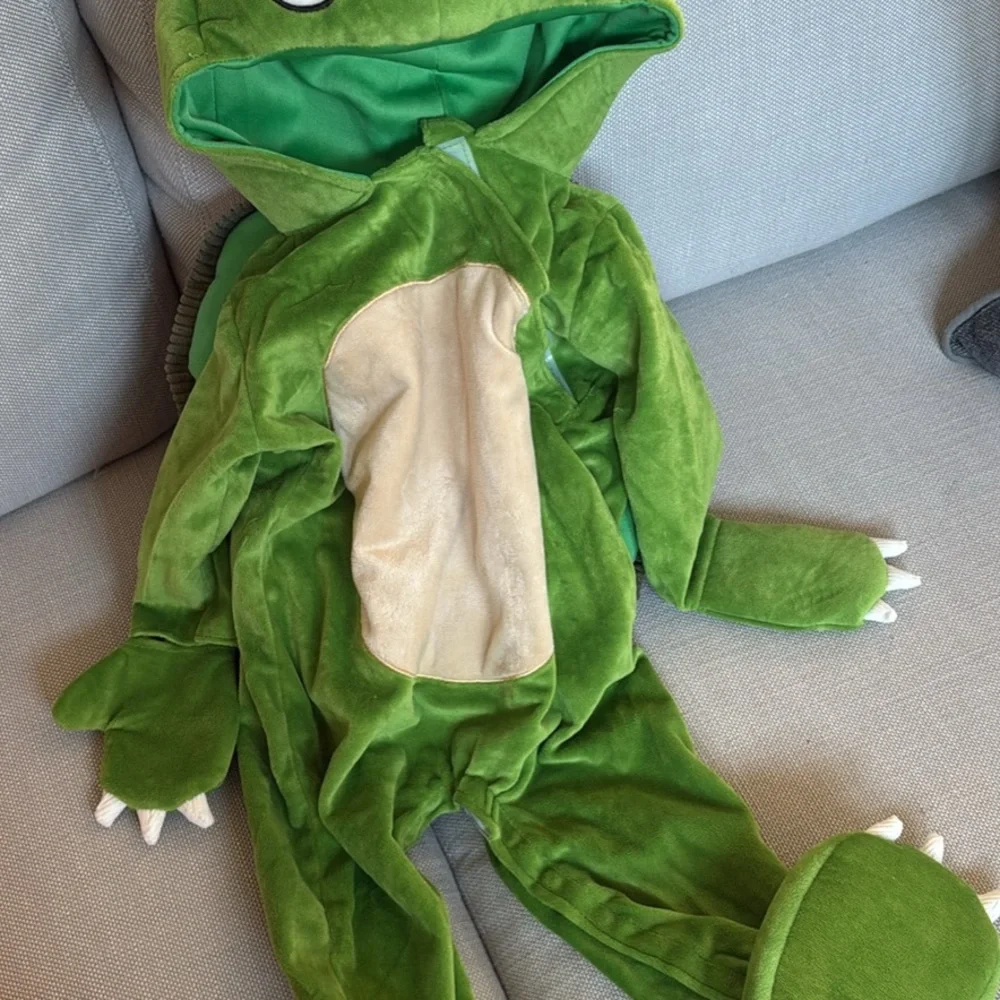 Green Dinosaur Costume for Kids